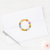 Klassische Round Stickers (Umschlag)