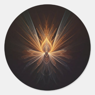 Klassische Round Stickers