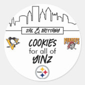 Klassische Round Stickers (Vorderseite)