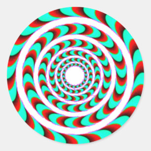 Klassische Round Stickers Erstellen Sie individuel