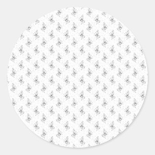 Klassische Round-Stickers für stilvolle Etikettier Runder Aufkleber