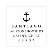 Klassische Rücksendeadresse für den Anker Permastempel (Design)