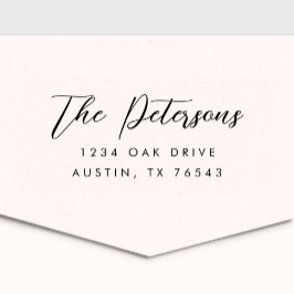 Klassische Rücksendeadresse Permastempel