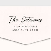 Klassische Rücksendeadresse Permastempel