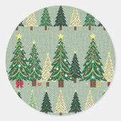 KLASSISCHE RUNDE AUFKLEBER (Vorderseite)