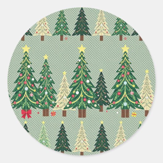 KLASSISCHE RUNDE AUFKLEBER (Vorderseite)