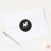 KLASSISCHE RUNDE STICKER (Umschlag)
