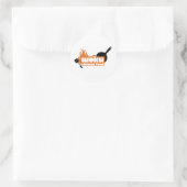 KLASSISCHE RUNDE STICKER (Tasche)