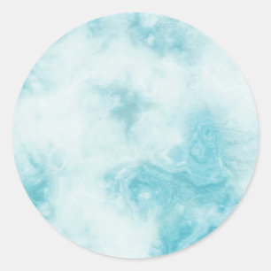 Klassische Rundkleber aus Marmorstein Runder Aufkleber