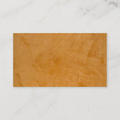 Klassische Rustikale Innenarchitektur Designer Bus Visitenkarte (Rückseite)