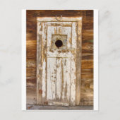 Klassische rustikale Landschaft getragen alte Bare Postkarte (Vorderseite)