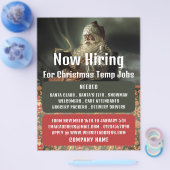 Klassische Santa Reading, saisonale Rekrutierungsw Flyer (Einzeln)