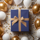 Klassische Saphir Blue Wrapping Paper Sheets Geschenkpapier Set