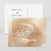 Klassische Save the Date Karte (Vorne/Hinten)