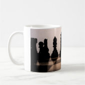 Klassische Schach-Brett-Tasse Kaffeetasse (Links)