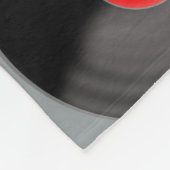 Klassische Schallplatte Fleecedecke (Ecke)