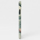 Klassische schicke Rose Kulturelle Sehenswürdigkei iPhone Hülle (Rechte Seite)