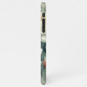 Klassische schicke Rose Kulturelle Sehenswürdigkei iPhone Hülle (Linke Seite)