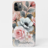 Klassische schicke Rose Kunstvoll und ganz Botanis Case-Mate iPhone Hülle (Rückseite)