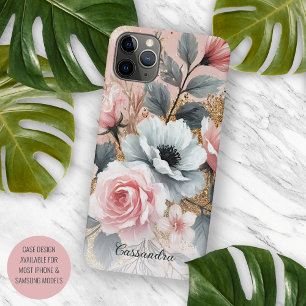 Klassische schicke Rose Kunstvoll und ganz Botanis iPhone 11Pro Max Hülle
