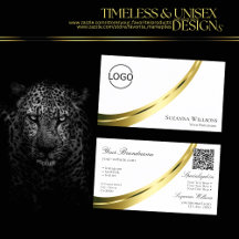 Klassische Schlichte White Gold-Deko-Logos und QR-