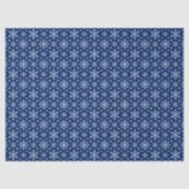 Klassische Schneeflocken Seidenpapier (Vorderseite)