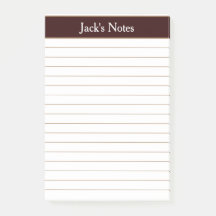 Klassische Schokolade Braun Personalisiert