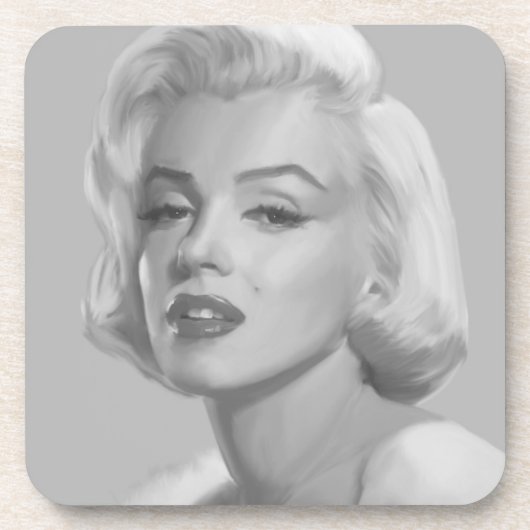 Klassische Schönheit Getränkeuntersetzer (Vorderseite)