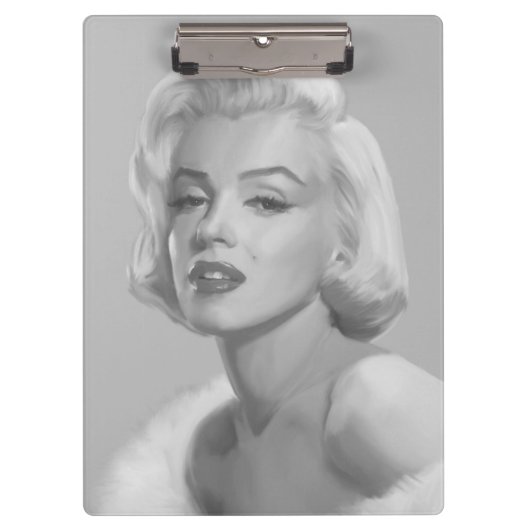 Klassische Schönheit Klemmbrett (Vorderseite)