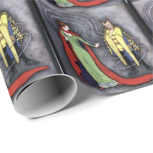 Klassische Schönheit und das Biest Geschenkpapier (Rolleneckpunkt)