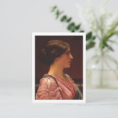 Klassische Schönheitsgrenze John William Godward Postkarte (Stehend Vorderseite)