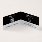 Klassische Schreibmaschine, Herausgeber, Schriftst Visitenkarten (Innenseite)