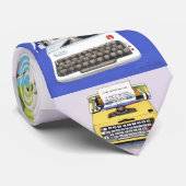 Klassische Schreibmaschinen-Krawatte Krawatte (Gerollt)