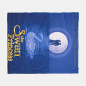Klassische Schwan-Prinzessin Fleece Blanket (Vorderseite (Horizontal))