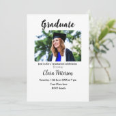 klassische Schwarz-weiße Klasse hinzufügen Jahr sc Ankündigung (Stehend Vorderseite)