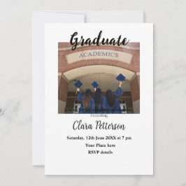 klassische Schwarz-weiße Klasse hinzufügen Jahr sc Einladung