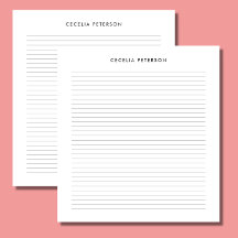 Klassische Schwarz-weiße Kleine Linien