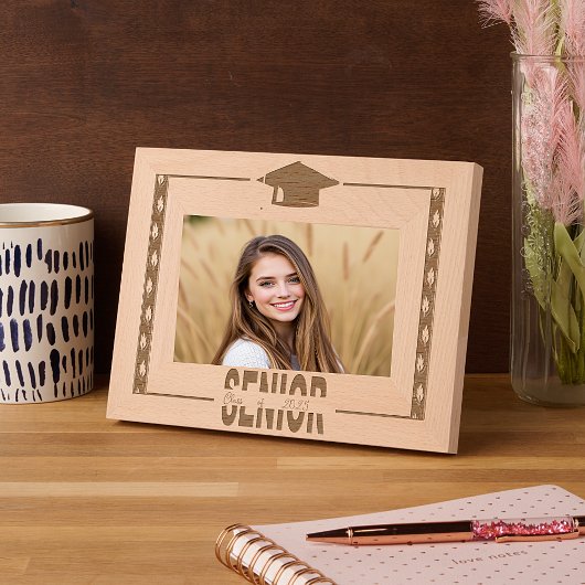 Klassische schwarze Blattgrenzen Geätzte Rahmen