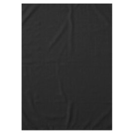 Klassische schwarze Tischdecke