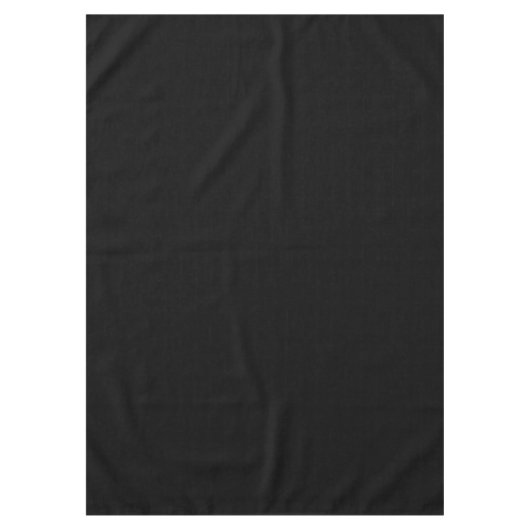 Klassische schwarze Tischdecke (Vorderseite)