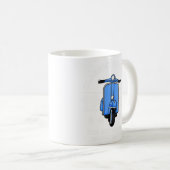 KLASSISCHE SCOOTER-ADVENTUEN KAFFEETASSE (VorderseiteRechts)
