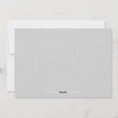 Klassische Script-Osterfoto-Karten bearbeiten Farb Feiertagskarte (Rückseite)