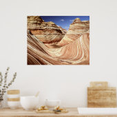Klassische Sicht auf die Welle Poster (Küche)