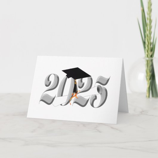 Klassische Silberklasse 2025 Karte (Vorderseite)