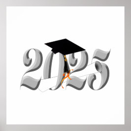 Klassische Silver Bold-Klasse 2025 Poster