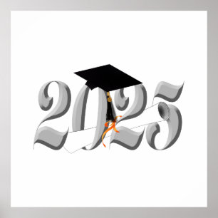 Klassische Silver Bold-Klasse 2025 Poster