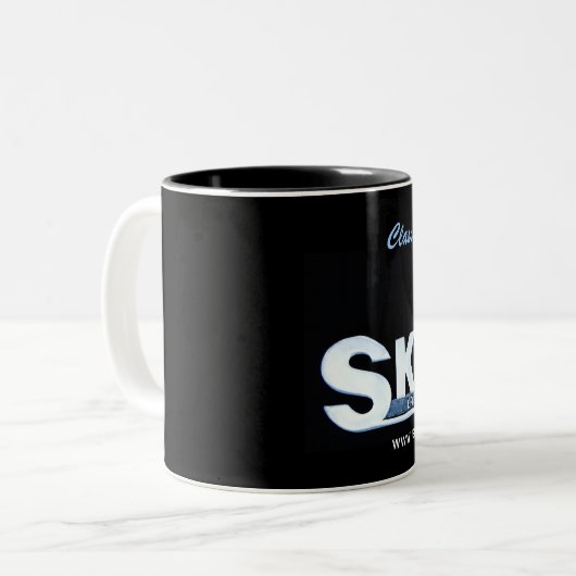 Klassische Skagit Boots-Tasse Zweifarbige Tasse (Vorderseite Links)