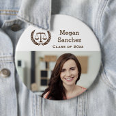 Klassische Skalen des Gerechtigkeits-juristische Button (Beispiel)