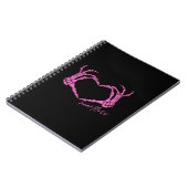 Klassische Skeleton Hands Notizblock (Linke Seite)