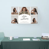 Klassische Skript-Foto-Collage-Abschluss Banner (Messe)